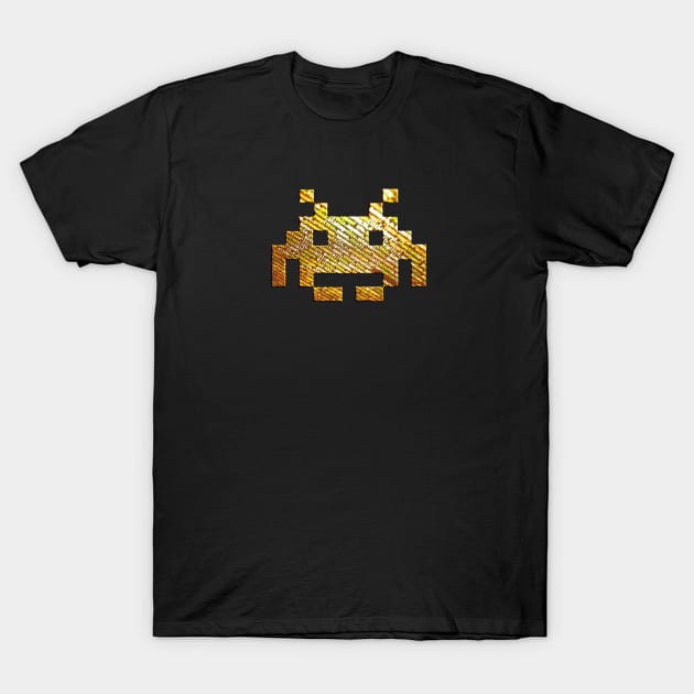 Code-invader (Yellow) T-Shirt by McWolf